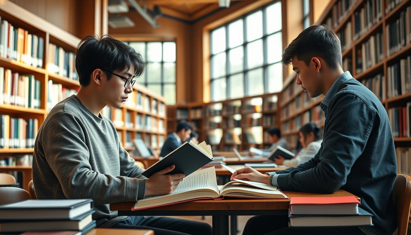 Student using online courses for flexible education